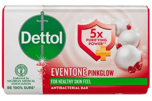 Dettol Eventone Pinkglow Anti-Bacterial Bar